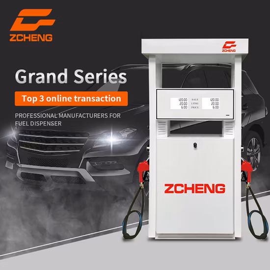Zcheng Manual Gas Station Electronic Controller Mini Petrol Station Pump Fuel Dispenser