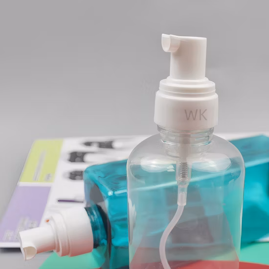 OEM Factory Foaming Pump Plastic Bottles Custom Colours Mousse Foam Foaming Soap Pump Bottle