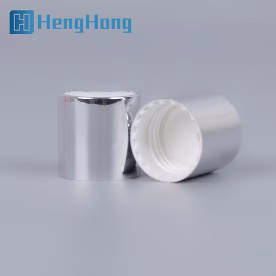 High Quality Gold Silver PP Aluminum Metal Disc Flip Top Cap for Shampoo Bottle Cap