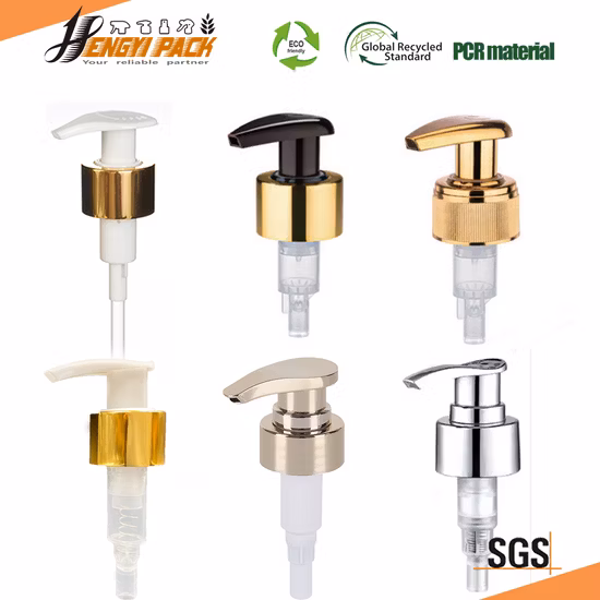 High Quality Plastic Screw Lock Lotion Dispenser Pump
